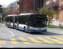 VBZ - Neoplan Nr.544  ZH 730544 unterwegs auf der Linie 80 in Zürich Altstetten am 10.04.2023