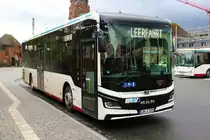 Verkehrsbetriebe Franke MAN Lions Intercity LE am 13.04.23 in Gießen Bahnhof 