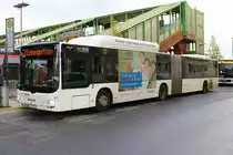MitBus MAN Lions City Efficient Hybrid CNG am 13.04.23 in Gießen Bahnhof
