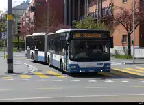 VBZ - MAN Lion`s City  Nr.512  ZH  735512 unterwegs auf der Linie 80 in Zürich Altstetten am 10.04.2023