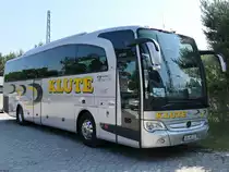 Mercedes Travego von Klute aus Deutschland in Binz am 26.06.2020