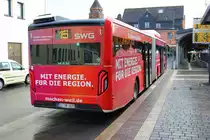 MitBus MAN Lions City Efficient Hybrid CNG am 13.04.23 in Gießen Bahnhof