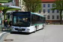 Racktours MAN Lions City am 14.04.23 in Hanau Freiheitsplatz