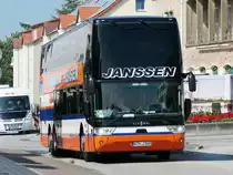 Van Hool TX27 Janssen Reisen aus Deutschland in Sassnitz am 27.06.2020