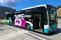 Stadtverkehr Maintal Mercedes Benz Citaro 2 am 14.04.23 in Hanau Freiheitsplatz