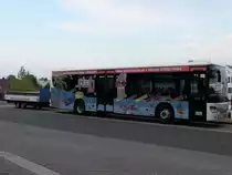 Setra 415 LE Business der VVR  mit Anhänger in Sassnitz am 27.06.2020