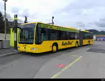 Auto Bus AG Liestal - Mercedes Citaro Nr.84  BL 7030 bei den Provisorischen Haltestellen beim Bhf. Liestal am 08.04.2023