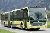 MB C2 G 170 der STI als Bahnersatz nach Interlaken Ost am 23.4.23 in Wilderswil.