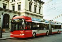 SW Winterthur Nr. 172 Solaris Gelenktrolleybus am 21. Januar 2009 Winterthur, Bahnhof