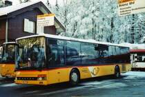 Fl�ck, Brienz Nr. 3/BE 568'700 Setra (ex AVBB Schwanden) am 22. Januar 2009 Br�nigpass, Bahnhof
