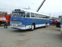 Noch ein  Ungar  zum Oldtimertreffen 2007 in Werdau. Der Ikarus 66 aus Saalfeld.