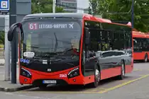 Skoda Bus (Typ unbekannt) gesehen nahe dem Bahnhof in Bratislava. 05.06.2023

