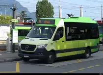 tpc - Mercedes Sprinter Nr.613 beim Bahnhof in Aigle am 04.06.2023