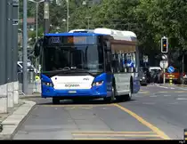 VMCV - Scania Citywide Nr.505 unterwegs in Vevey am 04.06.2023