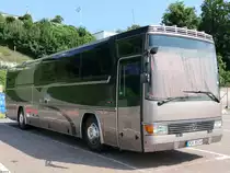 Drögmöller E 310 als Wohnmobil (ex Tournee-Service Michael Tietze) im Stadthafen Sassnitz am 19.07.2020