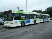 In der els�ssische Stadt S�lestat werden 2 Linien im halb Stundentakt befahren.