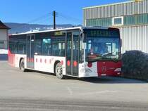 tpf - Mercedes Citaro  Nr.80  FR 300341 am warten in Bulle am 28.02.2009