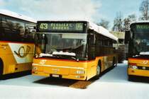 CarPostal Ouest VD 343'195 MAN (ex P 25'584) am 14. Februar 2009 Yverdon, Postgarage