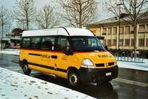 CarPostal Ouest VD 391'514 Renault am 14. Februar 2009 Yverdon, Bahnhof