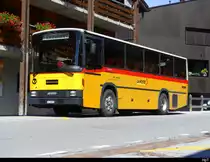 ex Postauto - NAW VS 93575 auf einer Extrafahrt bei einem Zwischenhalt in St-Martin/VS am 30.07.202