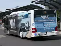 MAN Lion's City der Oppermann Transporte aus Deutschland in Sassnitz am 22.08.2020