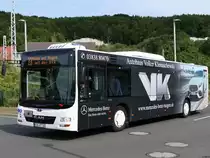 MAN Lion's City der Oppermann Transporte aus Deutschland in Sassnitz am 22.08.2020