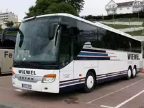 Setra 416 GT-HD von Wiewel aus Deutschland im Stadthafen Sassnitz am 22.08.2020