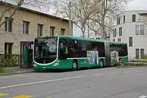Mercedes Citaro 7021, auf der Linie 34, wartet am 18.04.2023 an der Haltestelle Otto Wenk Platz.