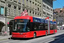 Hess Trolleybus 27, auf der Linie 12, bedient am 20.07.2023 die Haltestelle Bärenplatz.