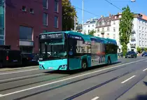ICB Solaris Urbino 12 Wagen 570 am 09.09.23 in Frankfurt am Main 