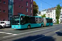 ICB Mercedes Benz Citaro 2 G Wagen 442 am 09.09.23 in Frankfurt am Main