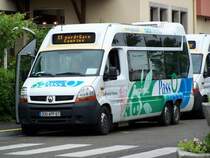 Einer der 4 Dietrich/Omninova Maxirider der Stadtverkehrs Obernai.