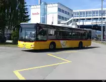 Postauto - MAN Lion`s City  LU  247398 in Hochdorf am 02.09.2023