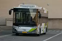 RG 3034, Karsan Atak, von Sales Lentz steht nahe dem Busbahnhof  beim Liceé du Nord in Wiltz. 08.2023