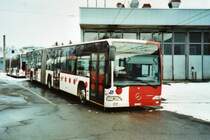 TPF Fribourg Nr. 583/FR 300'390 Mercedes Citaro am 14. Februar 2009 Fribourg, Garage