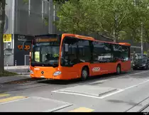 RBS - Mercedes Citaro Nr.6 unterwegs auf der Linie 40 bei der Haltestelle beim Fussballstadion Wankdorf am 03.09.2023