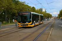 HEAG mobilo MAN Lions City G Wagen 410 am 17.09.23 in Darmstadt