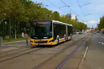 HEAG mobilo MAN Lions City G Wagen 410 am 17.09.23 in Darmstadt