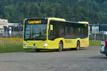 Mercedes-Benz Citaro 2. Generation von Ledermair (SZ-834LC) auf einem Abstellplatz nahe der Haltestelle Hall-Thaur. Aufgenommen 30.8.2023.