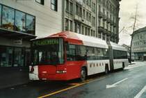 TPF Fribourg Nr. 519/FR 300'434 MAN/Hess Gelenkduobus am 14. Februar 2009 Fribourg, Bahnhof