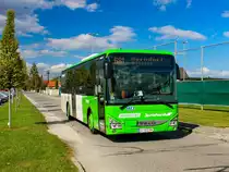 Werndorf. Der Dr. Richard Wagen 4458 ist hier am 21.09.2023 als linie 681 in Werndorf zu sehen.