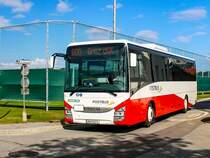 Werndorf. Der Postbus BD 15273 ist hier am 21.09.2023 als Linie 600 in Werndorf zu sehen.