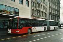 TPF Fribourg Nr. 597/FR 300'399 Mercedes Citaro am 14. Februar 2009 Fribourg, Bahnhof