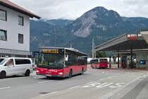 MAN Lion's City von Postbus (BD-13809) am Bhf. Brixlegg. Aufgenommen 31.8.2023.