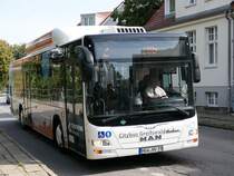 MAN Lion's City CNG der Stadtwerke Greifswald in Greifswald am 13.09.2020