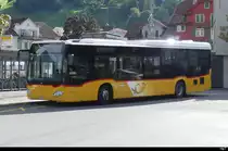 Postauto - Mercedes Citaro  NW 1049 bei den Pro. Haltestellen bei dem Bhf. Stans am 21.09.2023