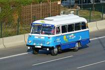 Robur LO 3000, gesehen auf der Berliner Stadtautobahn, bereits im Oktober 2015.