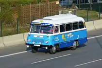 Robur LO 3000, gesehen auf der Berliner Stadtautobahn, bereits im Oktober 2015.