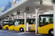 PostAuto Station Visp (CH), September 2023