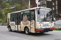 Stimbo mit Vetter-Rohkarosserie, Elektrobus, Zermatt (CH) August 2023